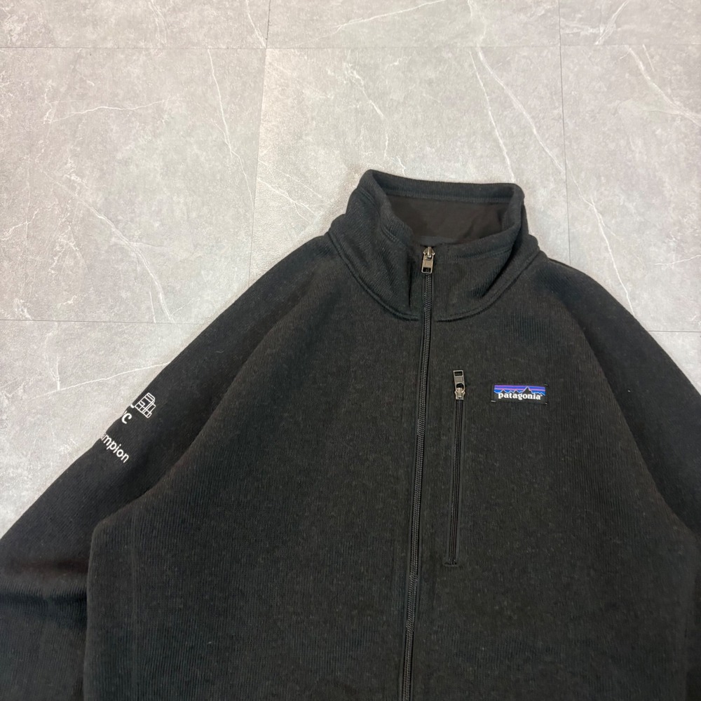 Patagonia Better Sweater Full Zip Fleece Jacket Mens Medium Black 25528 - Picture 2 of 6